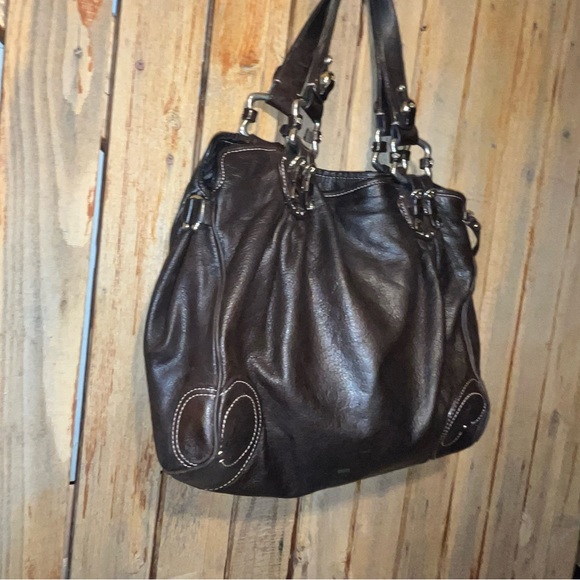 Juicy Couture Brown Leather Satchel - Picture 2 of 9